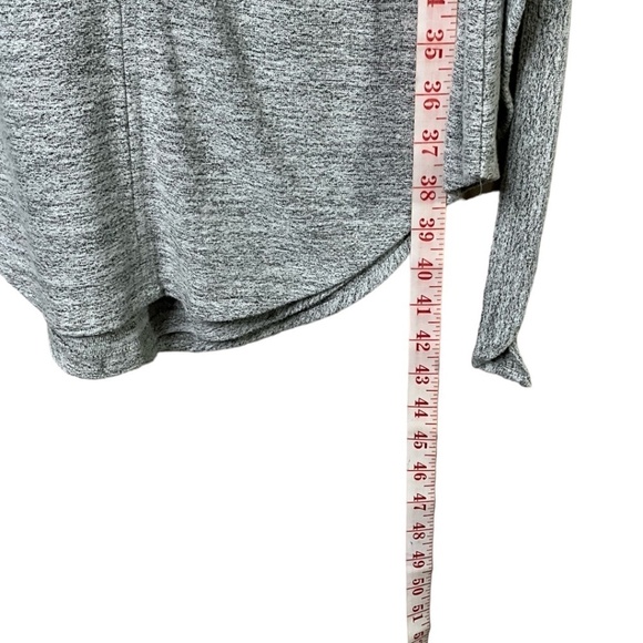 TRIPLE FIVE SOUL Grey Stretch Jersey Knit Front Wrap Sleeveless Dress U S Sz SP - Picture 7 of 10